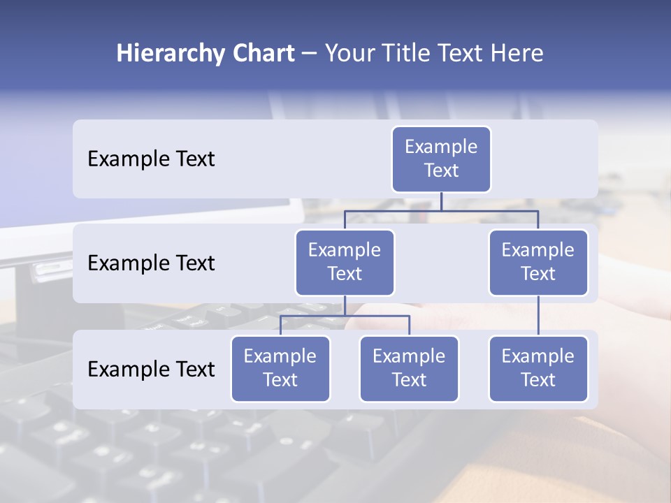 High-Speed Train With Motion Blur PowerPoint Template