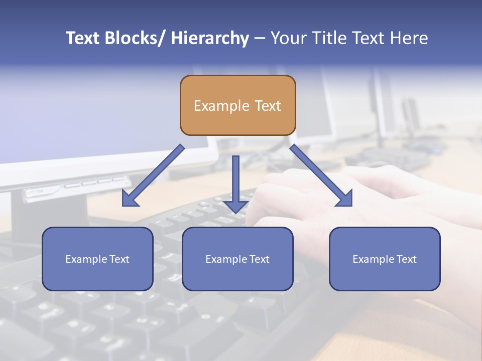 High-Speed Train With Motion Blur PowerPoint Template