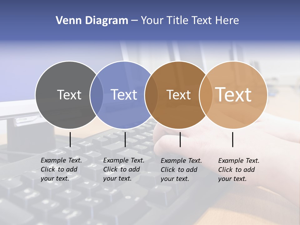 High-Speed Train With Motion Blur PowerPoint Template