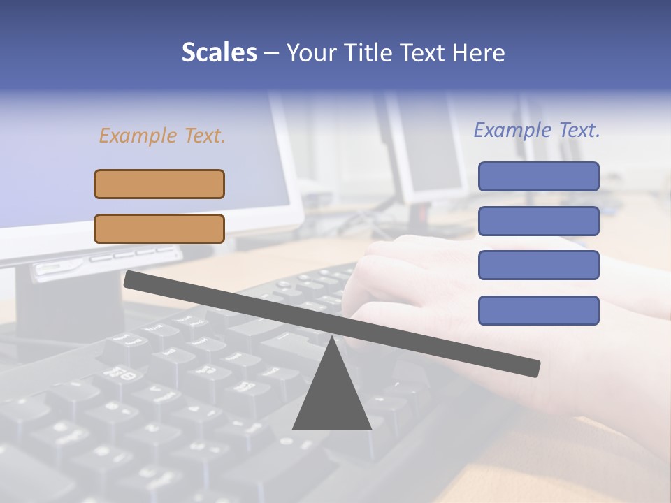 High-Speed Train With Motion Blur PowerPoint Template