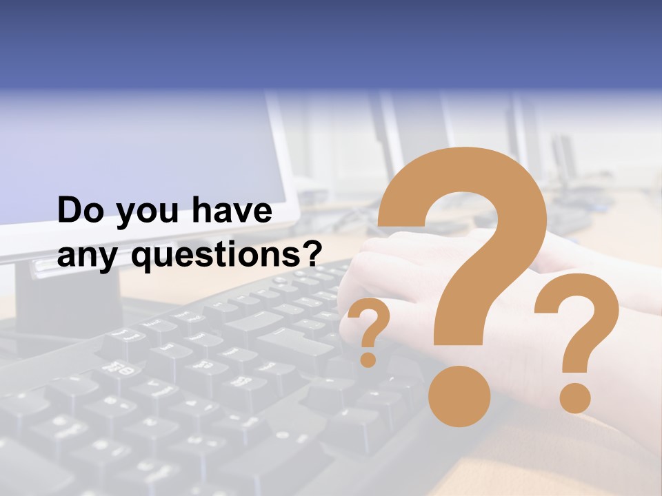 High-Speed Train With Motion Blur PowerPoint Template