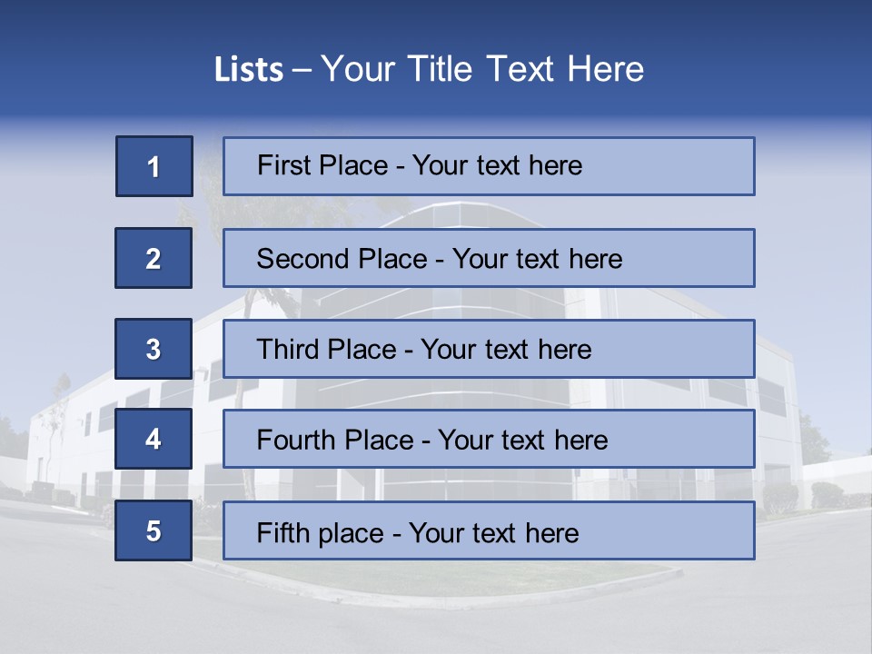 Office Building PowerPoint Template