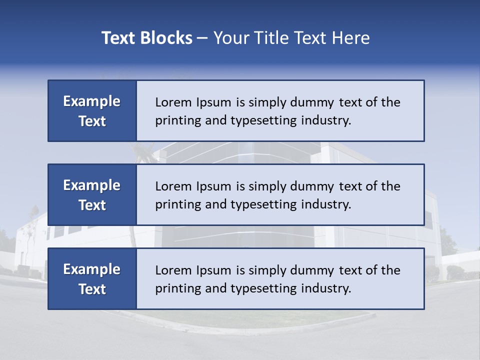 Office Building PowerPoint Template