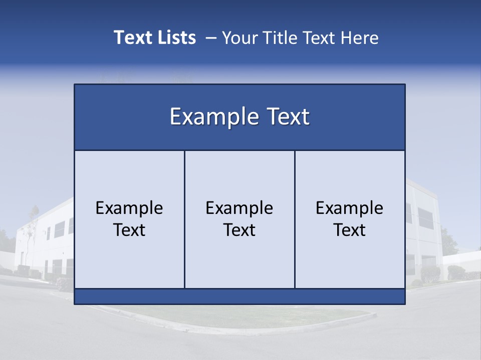 Office Building PowerPoint Template