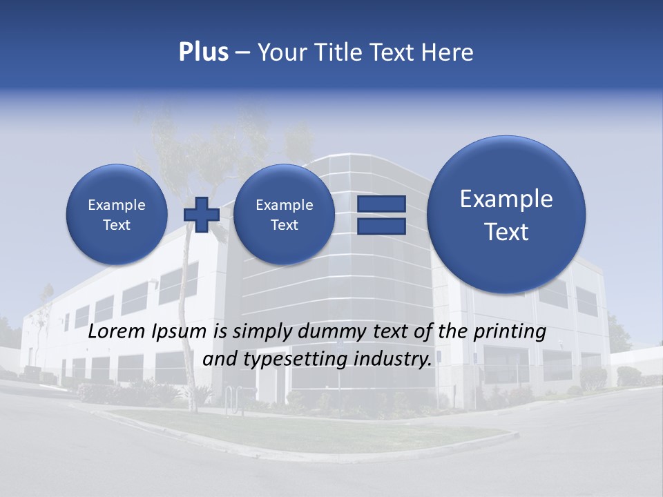 Office Building PowerPoint Template