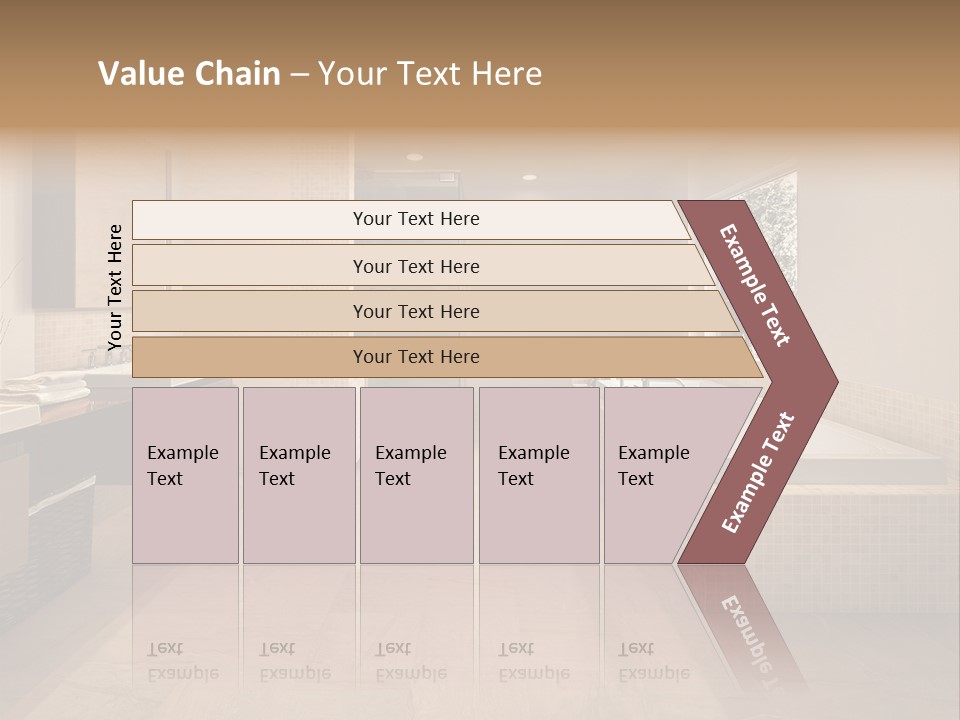 Master Bath In Luxury Home PowerPoint Template