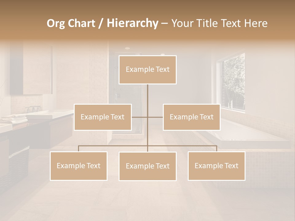 Master Bath In Luxury Home PowerPoint Template