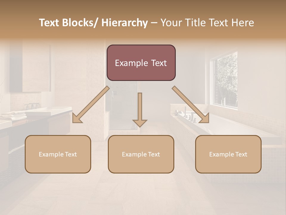 Master Bath In Luxury Home PowerPoint Template