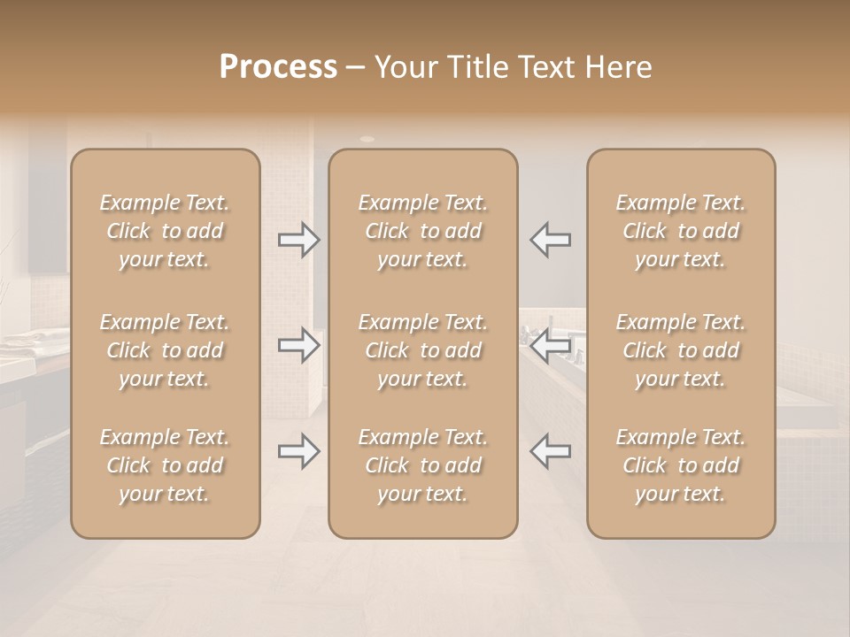 Master Bath In Luxury Home PowerPoint Template