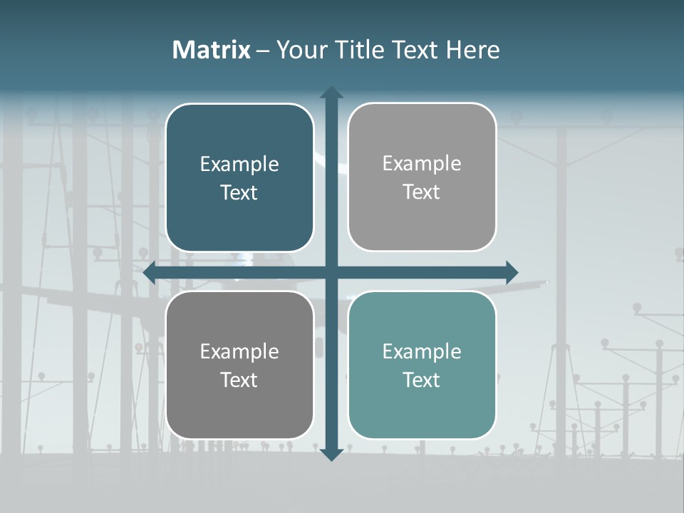 A Plane Flying In The Sky With The Moon In The Background PowerPoint Template