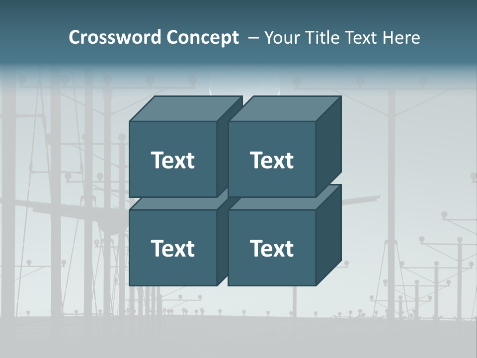 A Plane Flying In The Sky With The Moon In The Background PowerPoint Template