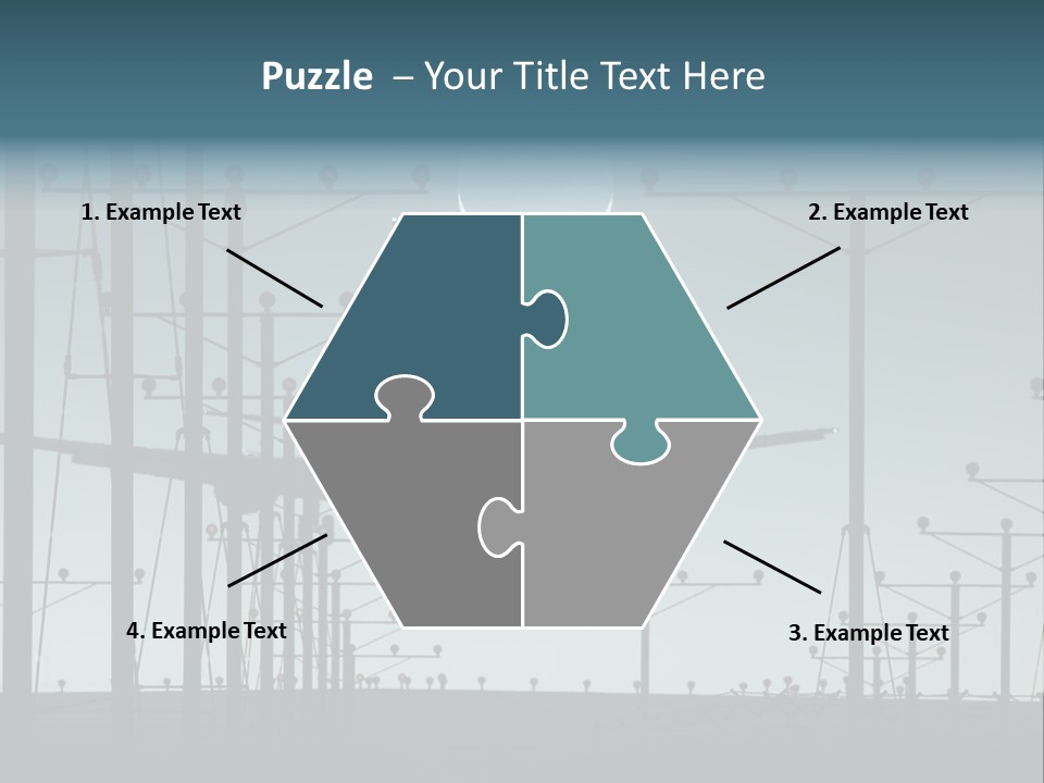 A Plane Flying In The Sky With The Moon In The Background PowerPoint Template