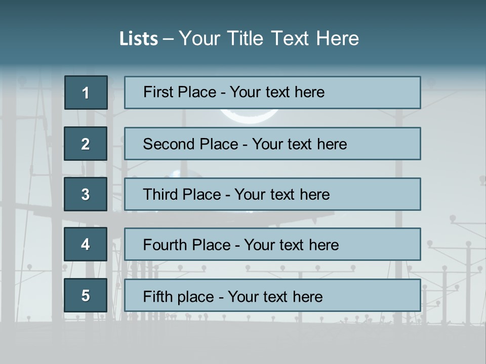 A Plane Flying In The Sky With The Moon In The Background PowerPoint Template