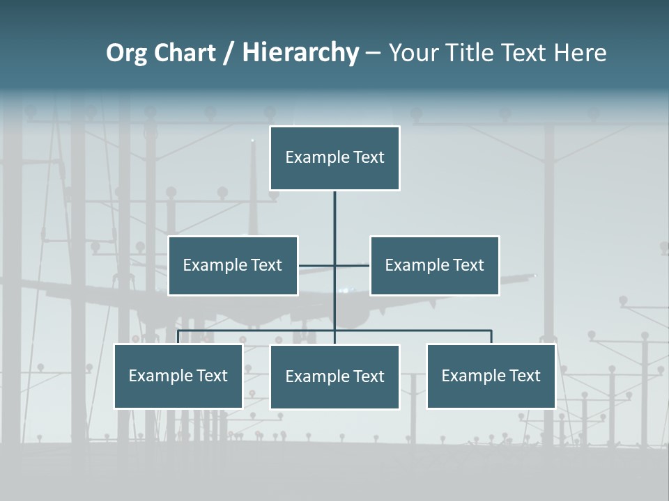 A Plane Flying In The Sky With The Moon In The Background PowerPoint Template