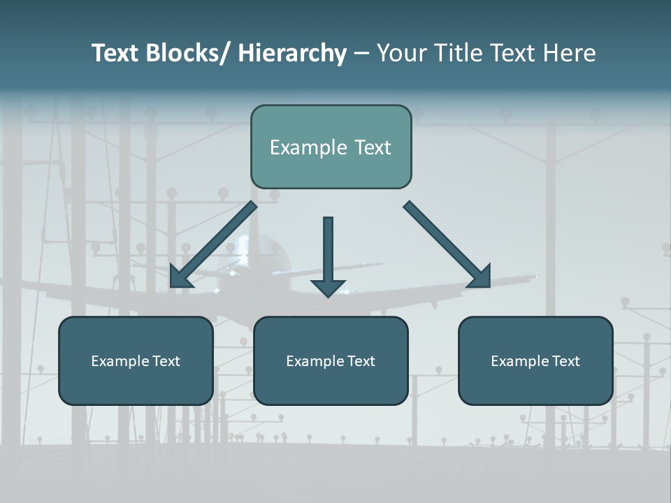 A Plane Flying In The Sky With The Moon In The Background PowerPoint Template
