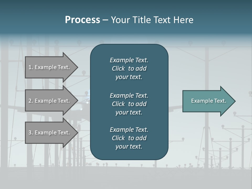 A Plane Flying In The Sky With The Moon In The Background PowerPoint Template