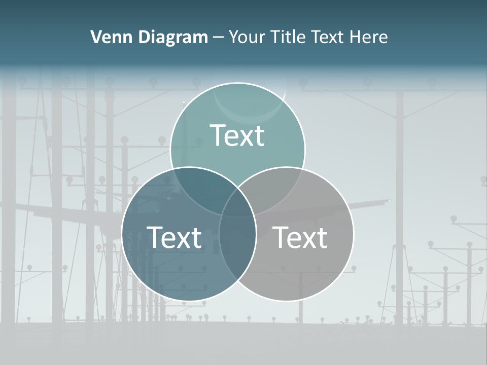 A Plane Flying In The Sky With The Moon In The Background PowerPoint Template