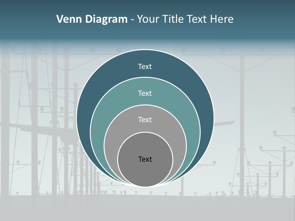 A Plane Flying In The Sky With The Moon In The Background PowerPoint Template