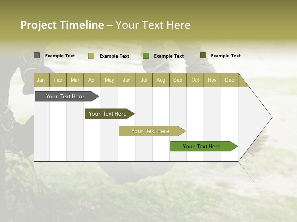 Cute Boy Hanging From Branch Of Tree. Summer Time PowerPoint Template