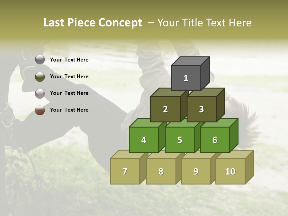 Cute Boy Hanging From Branch Of Tree. Summer Time PowerPoint Template