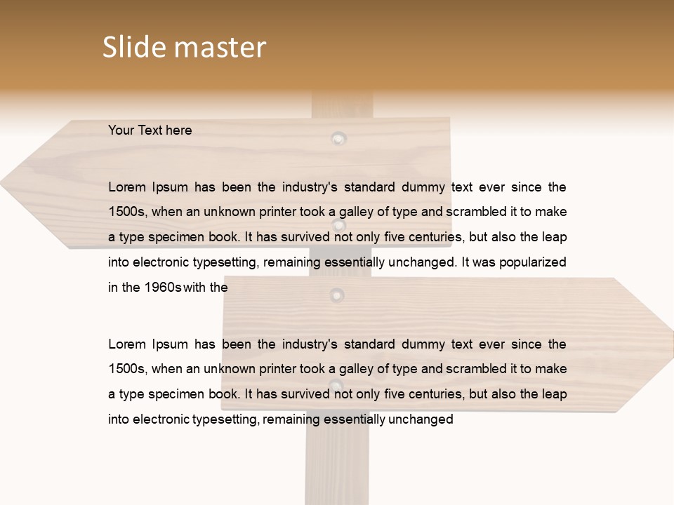 African Man Waving A South African Flag Against Blue Sky PowerPoint Template