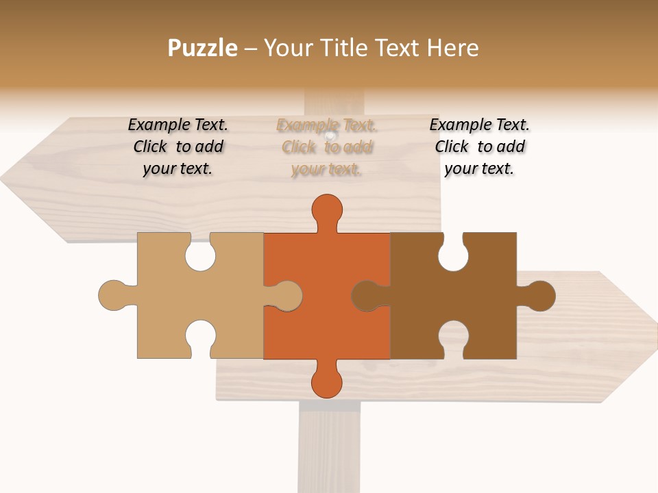 African Man Waving A South African Flag Against Blue Sky PowerPoint Template