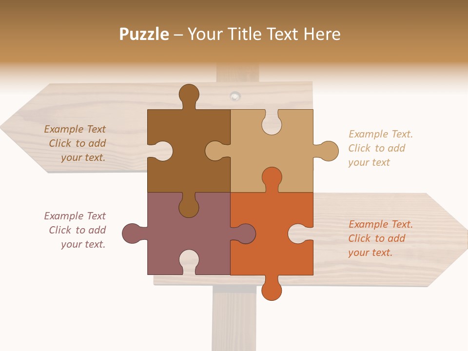 African Man Waving A South African Flag Against Blue Sky PowerPoint Template