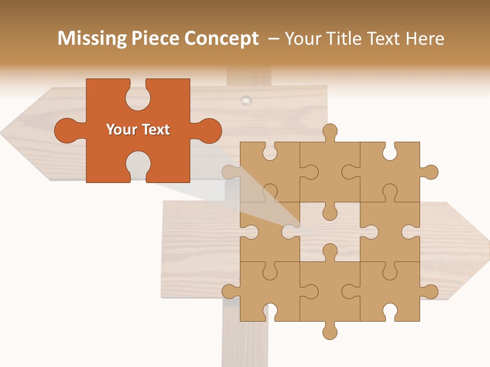 African Man Waving A South African Flag Against Blue Sky PowerPoint Template