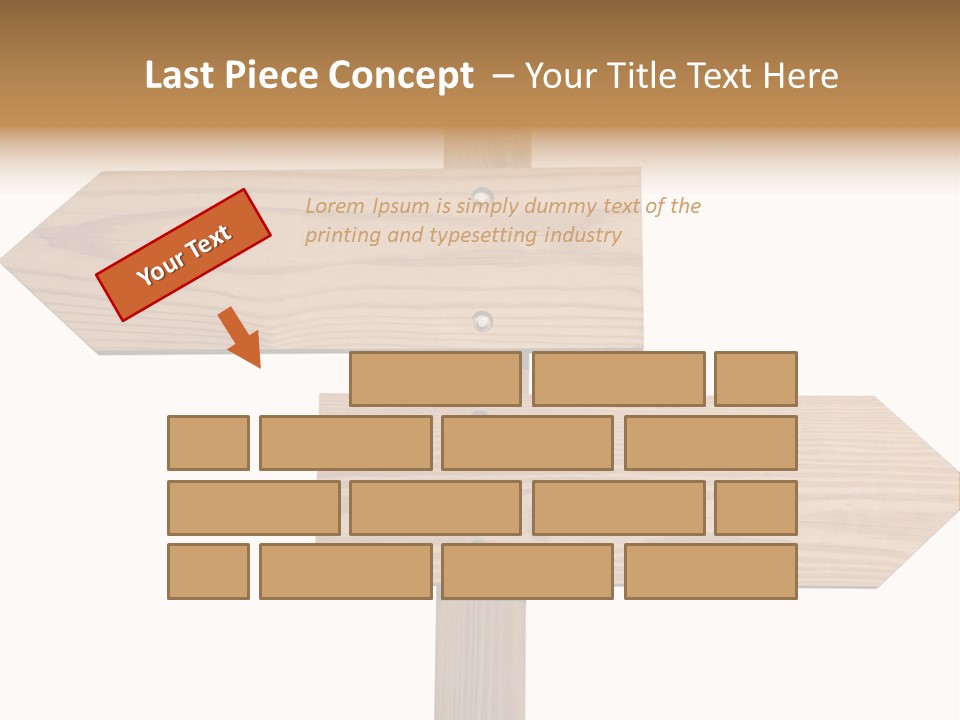 African Man Waving A South African Flag Against Blue Sky PowerPoint Template