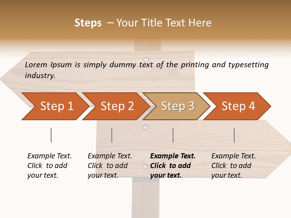 African Man Waving A South African Flag Against Blue Sky PowerPoint Template