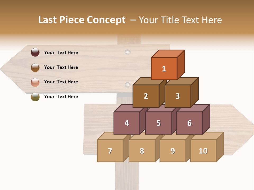 African Man Waving A South African Flag Against Blue Sky PowerPoint Template