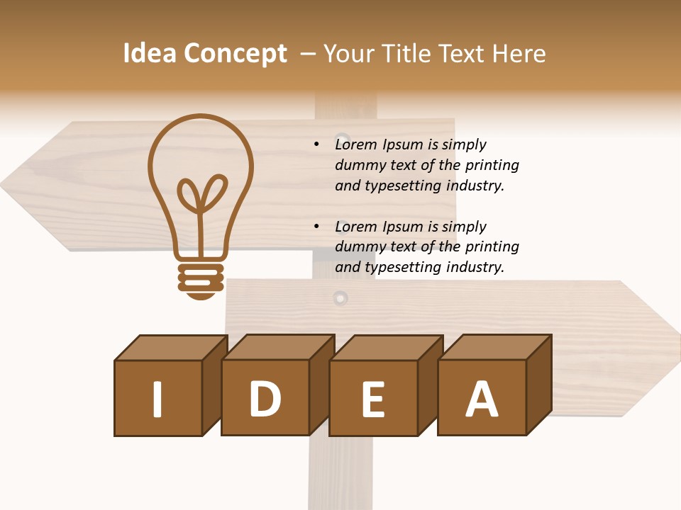 African Man Waving A South African Flag Against Blue Sky PowerPoint Template