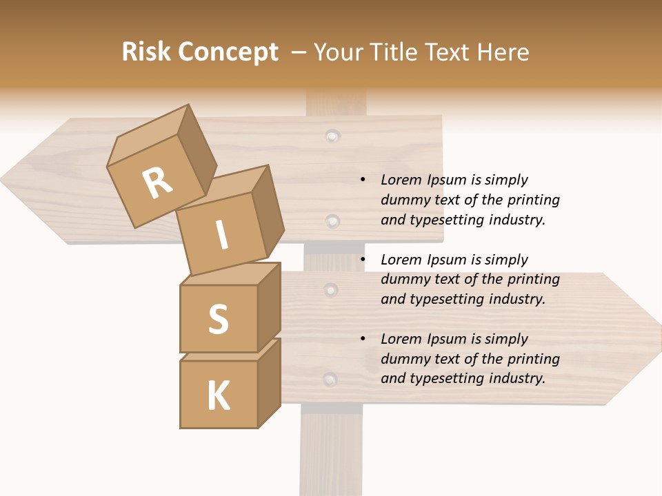 African Man Waving A South African Flag Against Blue Sky PowerPoint Template