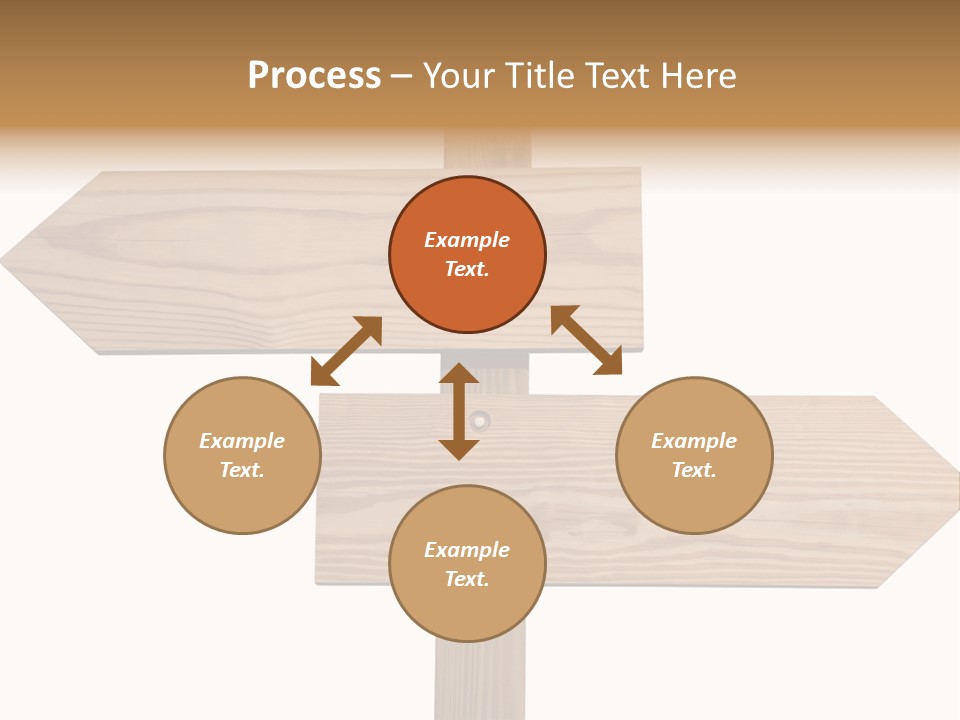 African Man Waving A South African Flag Against Blue Sky PowerPoint Template