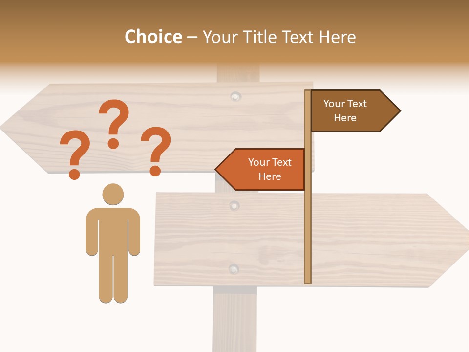 African Man Waving A South African Flag Against Blue Sky PowerPoint Template