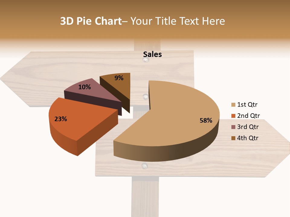 African Man Waving A South African Flag Against Blue Sky PowerPoint Template