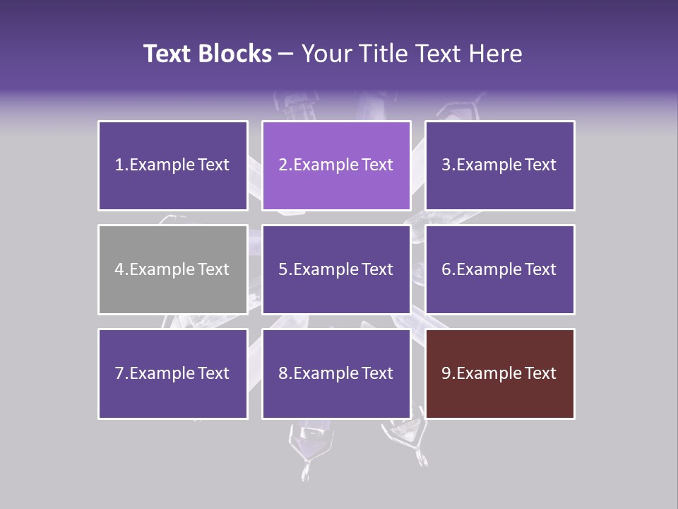 Twelve Crystal Quartz, Rose Quartz, And Amethyst Points With Silver Mountings Arranged To Create A Circular Sunburst, Isolated On Black Background PowerPoint Template