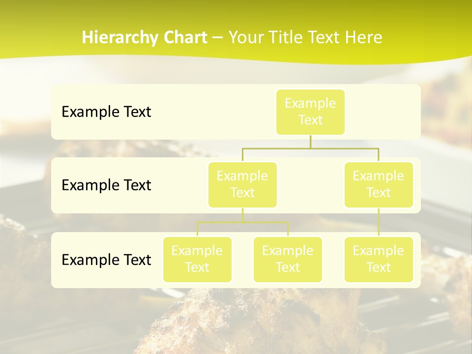 Chicken Cooking On A Grill PowerPoint Template