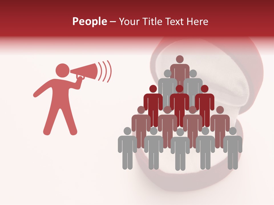 An Open Red Velvet Ring Box With A White Diamond In It PowerPoint Template