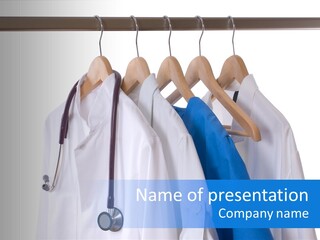 Lab Coats PowerPoint Template