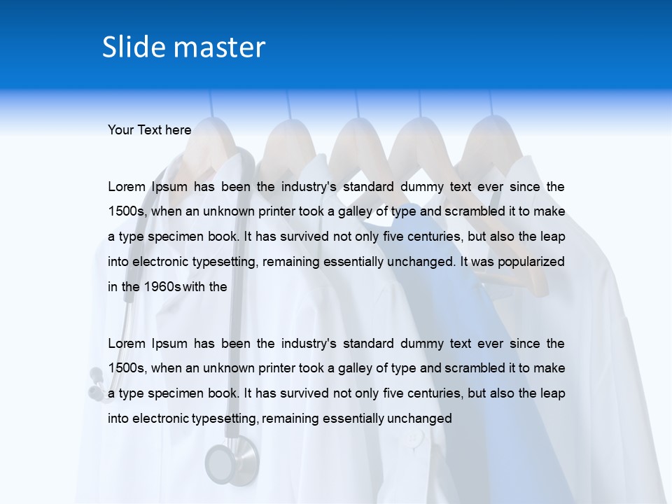 Lab Coats PowerPoint Template