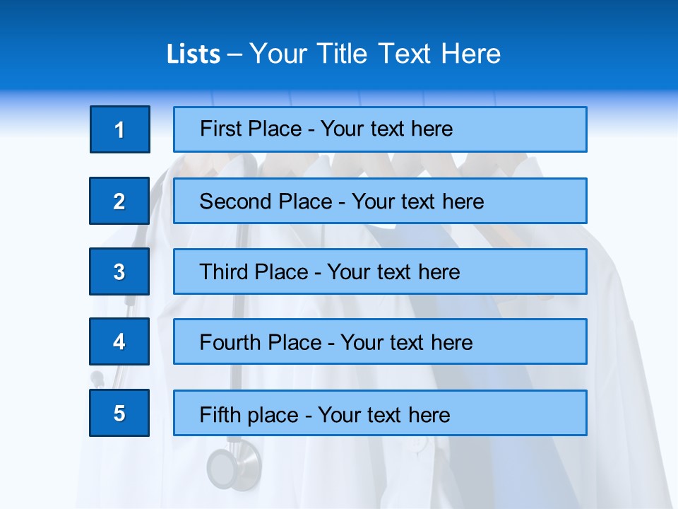 Lab Coats PowerPoint Template
