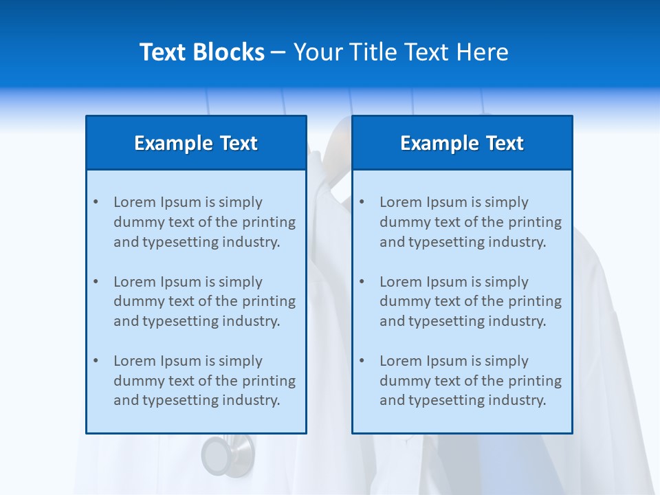 Lab Coats PowerPoint Template