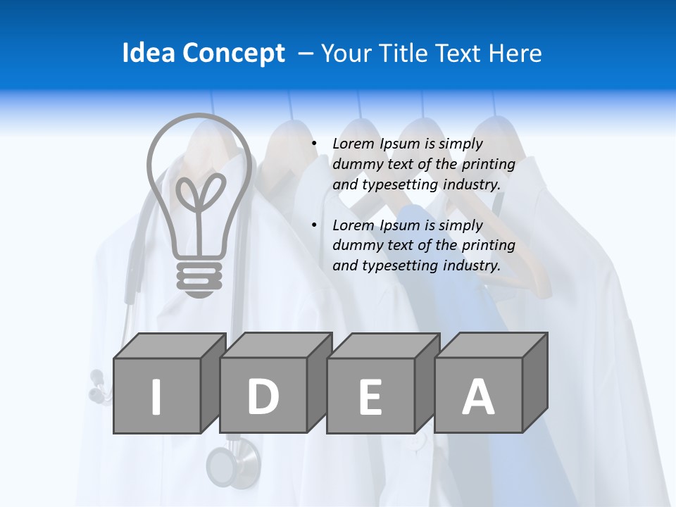 Lab Coats PowerPoint Template