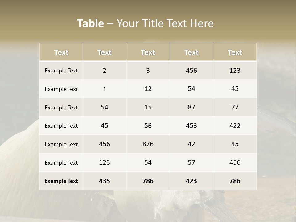 An Adult Female Polar Bear Emerging From The Water With A Fish PowerPoint Template