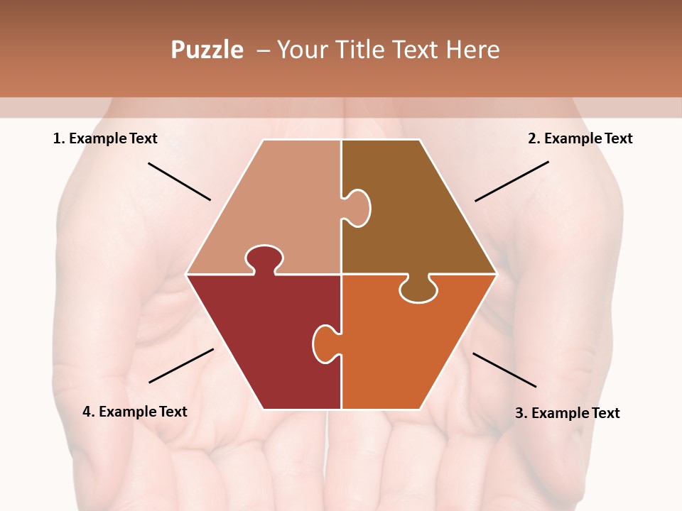 Close-Up, Pregnant Woman Is Stroking Belly On The White Background PowerPoint Template