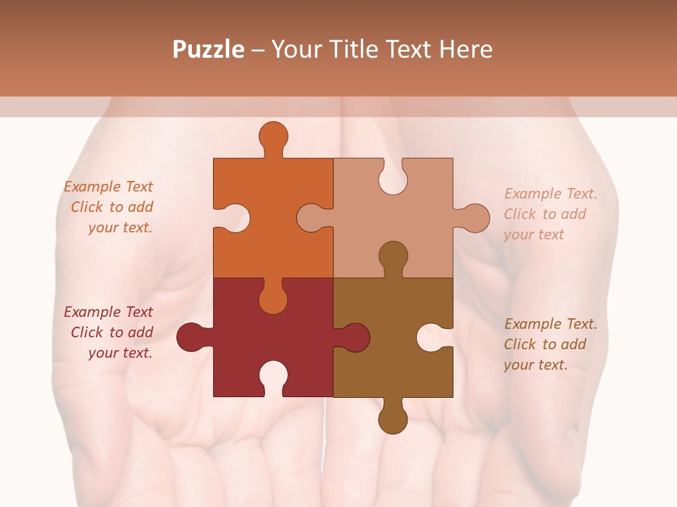 Close-Up, Pregnant Woman Is Stroking Belly On The White Background PowerPoint Template