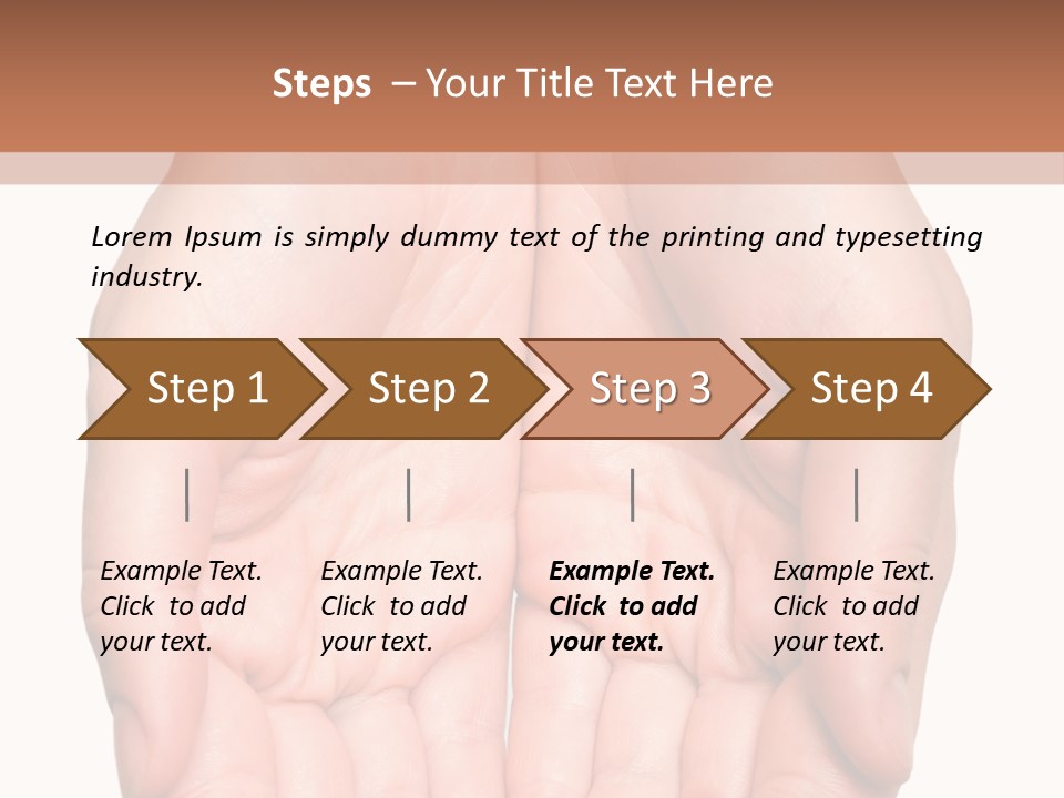 Close-Up, Pregnant Woman Is Stroking Belly On The White Background PowerPoint Template