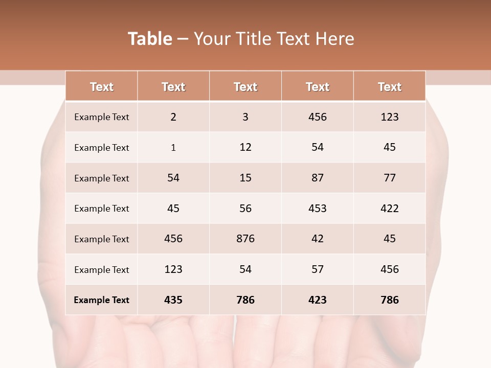 Close-Up, Pregnant Woman Is Stroking Belly On The White Background PowerPoint Template