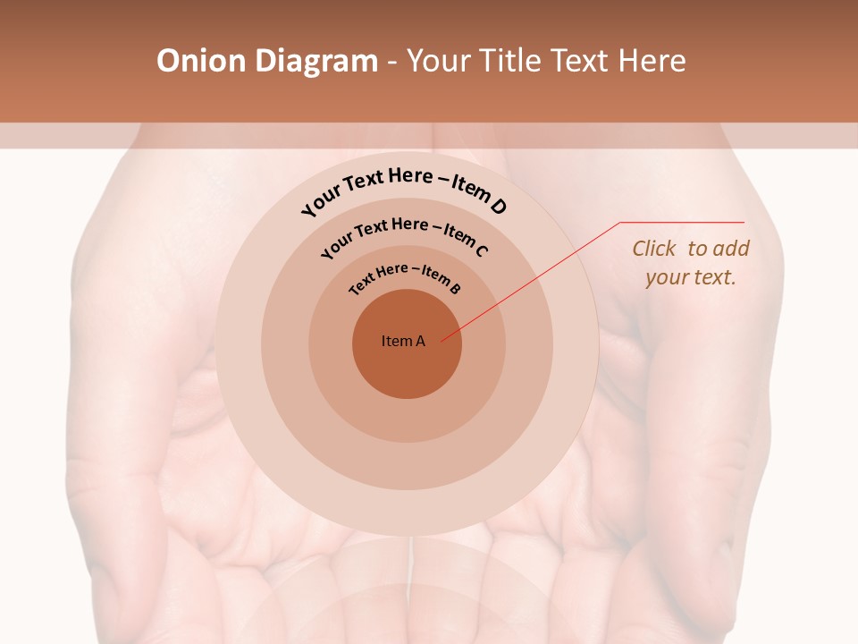 Close-Up, Pregnant Woman Is Stroking Belly On The White Background PowerPoint Template